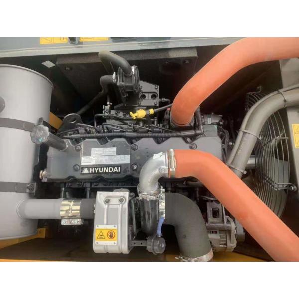 El material de construcción 15T R150WVS Hyundai rodó el excavador