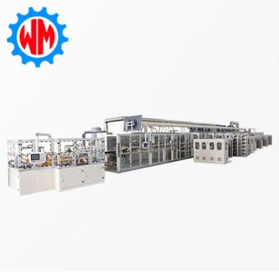 Intelligent Control High Speed Big Ring Waist Baby Diaper Making Machine Professional Design