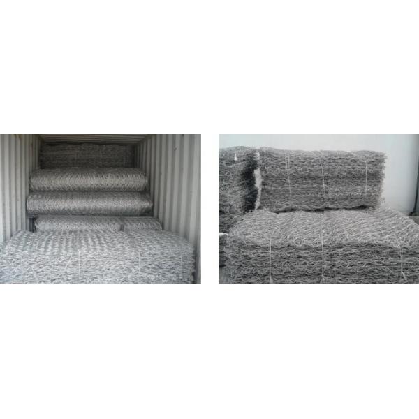 Каменные сохраняя корзины ячеистой сети 5mm 10x12cm Gabion Gabion