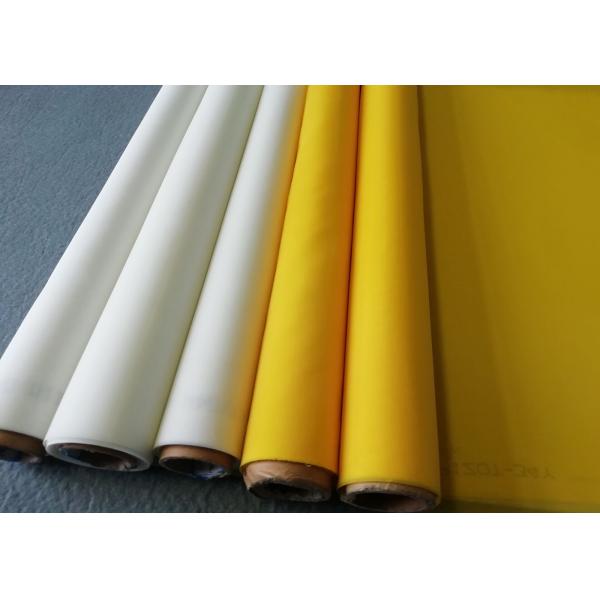 120 Mesh White Silk 100% Polyester Material Screen Printing Mesh FDA / SGS Approved