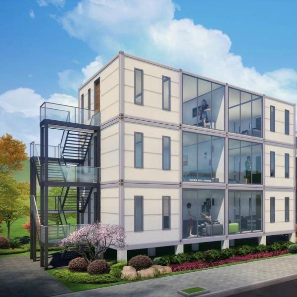 Модульный Дом Мобильный Дом Контейнер Дом Маленький Дом Офис для больницы Сталь