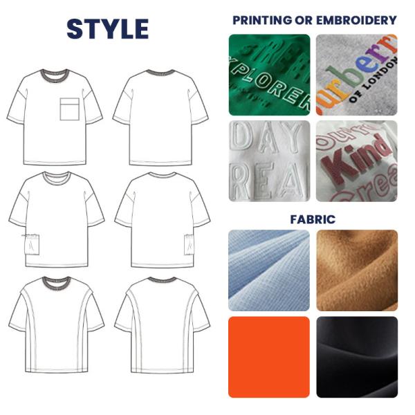 Impressão de logotipo algodão lavado vintage de grande porte gráfico Tees Crewneck Cool
