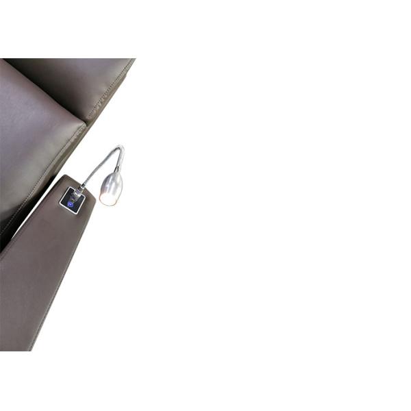 Стул Recliner USB кожаной софы театра кино современный