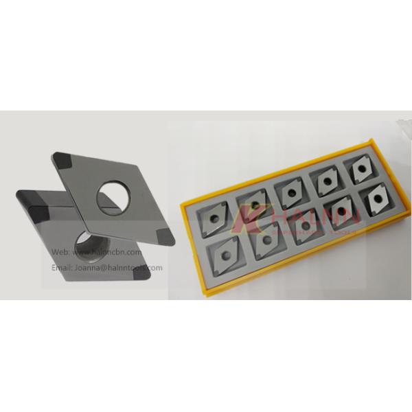 Continuous Finish Turning PCBN Inserts 16Mn5 Gear Wheel Steel Gear Wheel Inner Bore