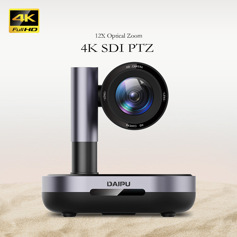 DAIPU PSC-12SK OEM ODM 4k Optic Optical Zoom 3G-SDI PTZ Camera for Conference Video