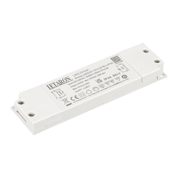 20W Slim Led Driver 12v 24v with TUV CE Certification 30000 Hours Lifetime