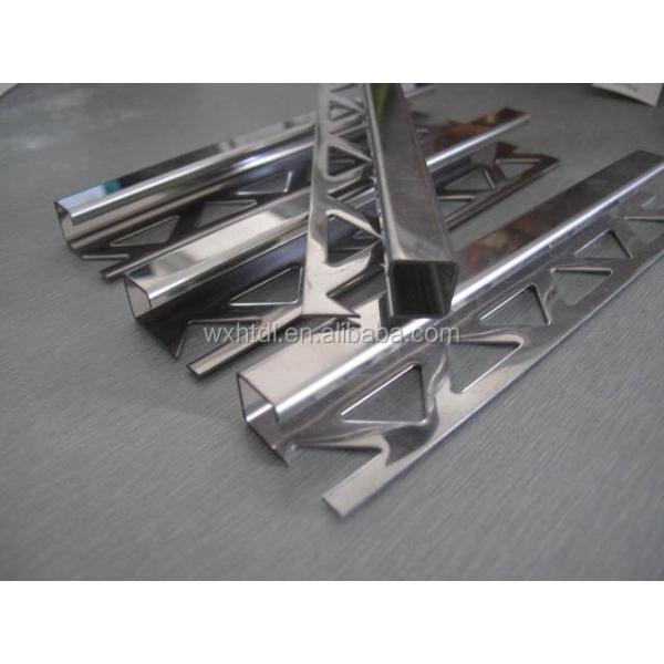 Алюминий Красивая Нержавеющая Сталь Угловая Плитка Нержавеющая Сталь Световые профили