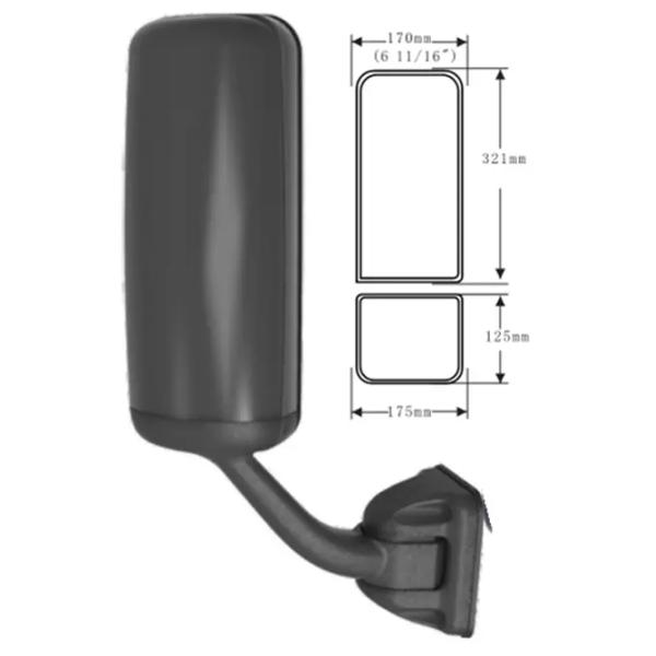 американское зеркало RH Kenworth нагрева электрическим током T680 T880 частей тележки 24V бортовое