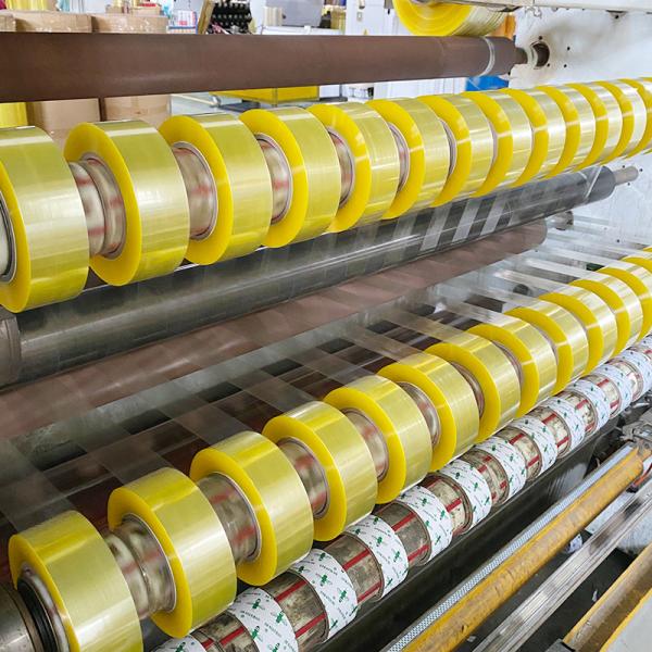 Tape adhésive transparente BOPP de haute qualité pour carton 48 mm x 100 m