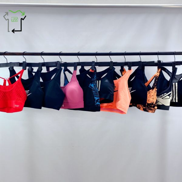 Breathable Running Women's Used Sports Bra Quick Dry Second Hand Brand Clothes