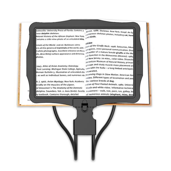 Large Size HD LED Magnifier with 48 LED Light Source and 1100mAh Battery for Reading