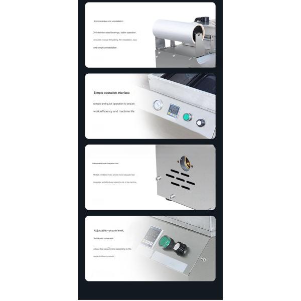 Automatic Grade Vacuum Sealer Machine for 320 Boxes/Hour Volume 0.1CBM Packaging