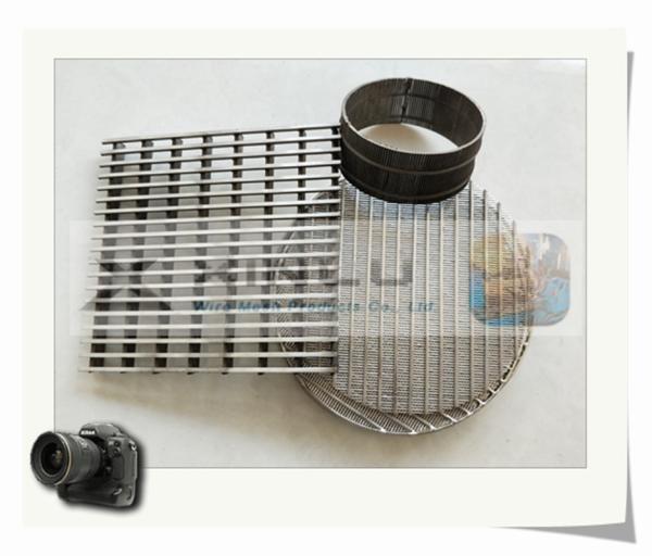 Wedge Wire 100 Mesh Filter Screen Stainless Steel Customized For Water Treatment