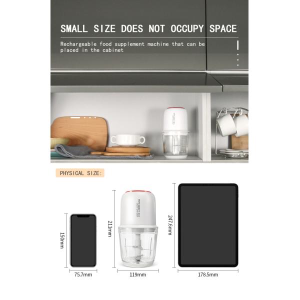 Baby Food Choppers Meat Grinders Juicers 600ml 16000 RPM