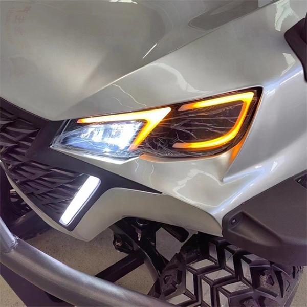 2850*1250*1950mm Golf Electric Cart 2 2 Most Poplar 12 Inch Light Electric Golf Cart