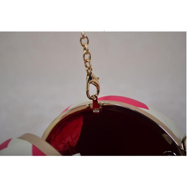 Check hot air balloon creative decorative chain handbag leather clutch female