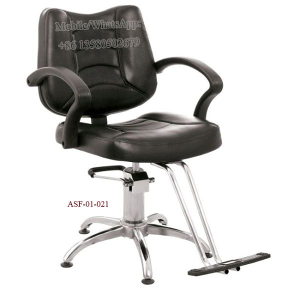 ASF-01-021 New Salon Shop Furniture High Density Cushion Styling Hair Chair