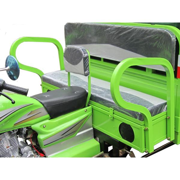 Open Body 3 Wheel Cargo Tricycle Motorized Driving Type Standard Size