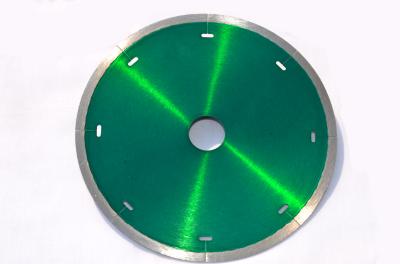 Accurate Cutting Continuous Rim Diamond Blade , Wet Saw Blade For Ceramic Tile
