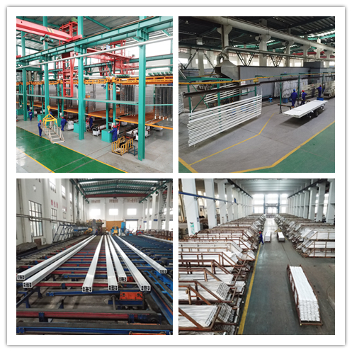 CNC-обработка Промышленные алюминиевые профили для оборудования для автоматизации механических рук