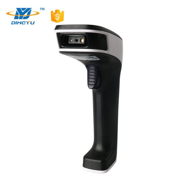 Bluetooth 2D Handheld Barcode Scanner 25CM/S Decoding Speed With 2.4G USB Cable