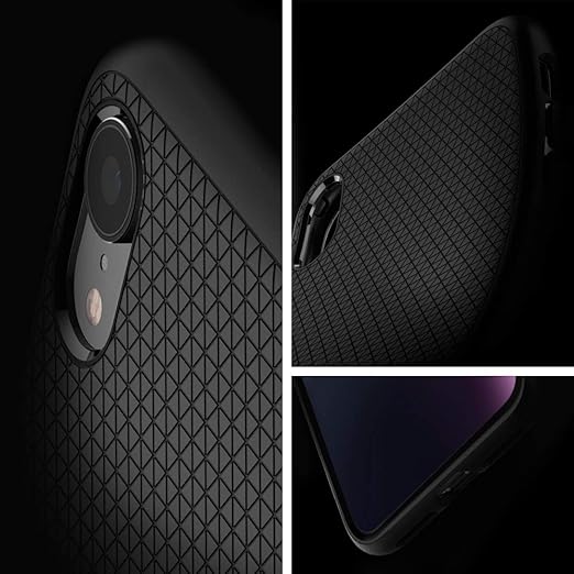 Stylish Slim TPU Phone Case for iPhone XR Liquid Air Compatible Mobile Cover with Raised Edges Simply Charge Stylish Protection