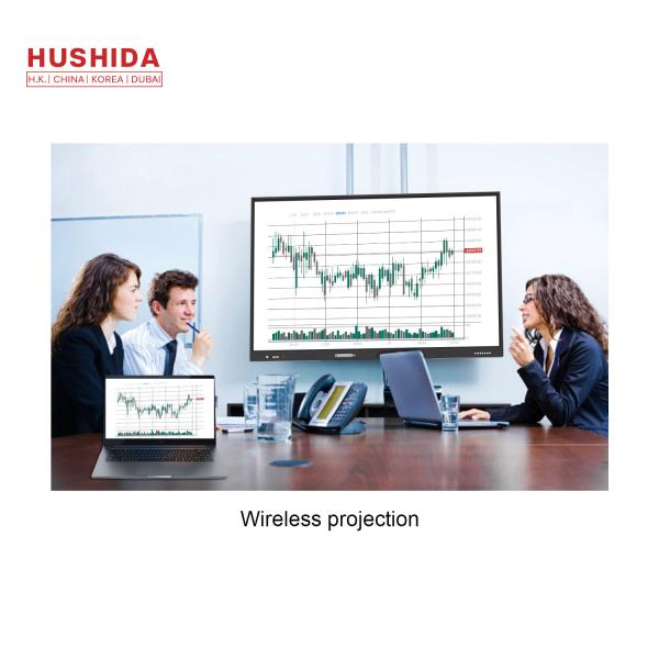 H1 1080P Touch Screen Interactive Whiteboard , 20 Points Touch Smartboard