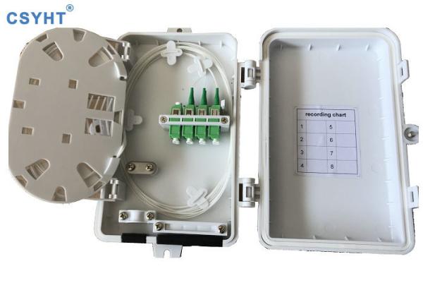 Optical Fiber Splitter Box Access Terminal Box 4 Cores  ODP FTTH Distribution Box For FTTH Drop Cable