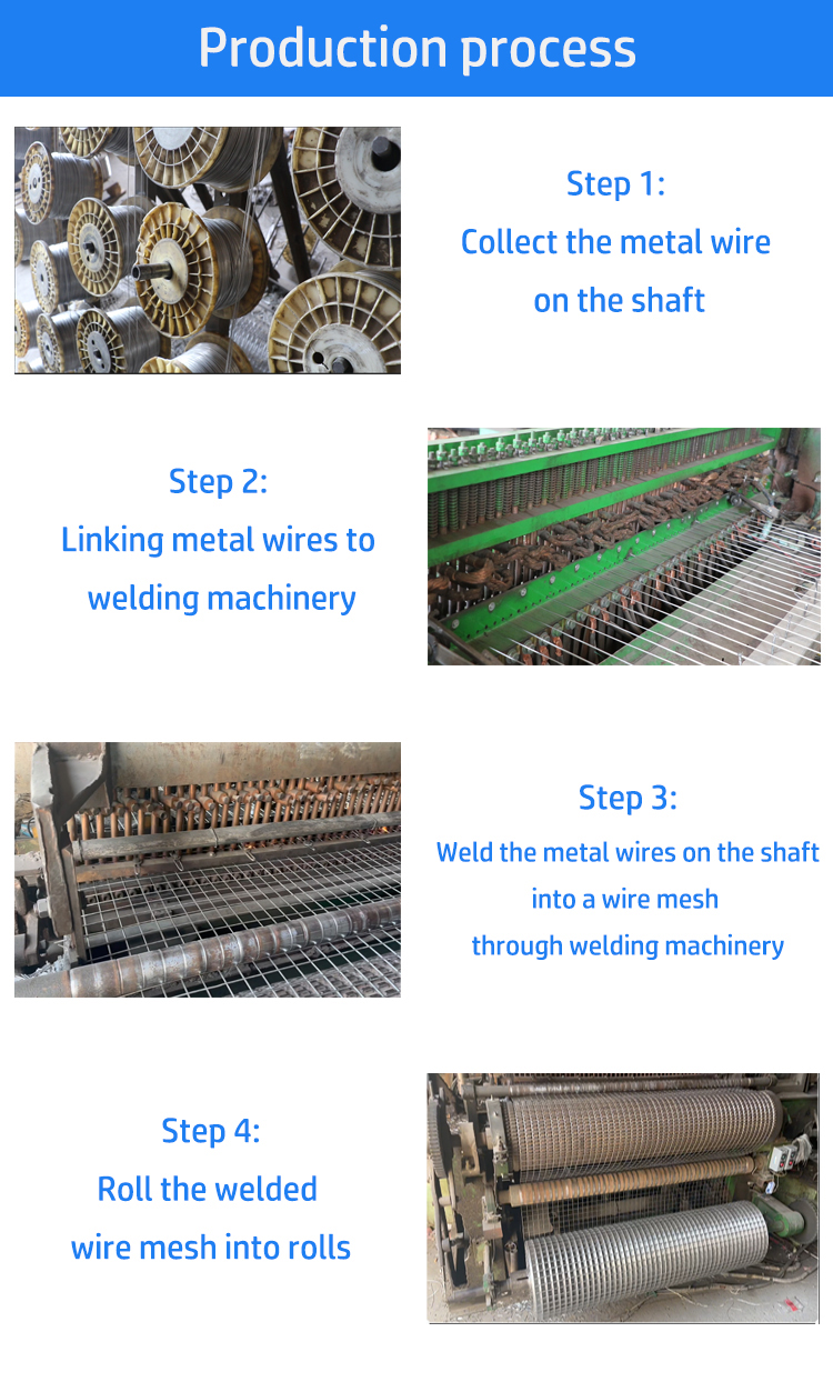 Corrosion Resistant PVC Coated Stainless Steel Welded Wire Mesh for Garden Fencing
