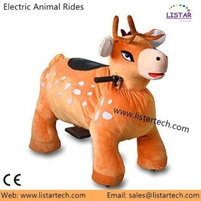 plush motorized animals plush zippy animal toy car for Kid and Adult