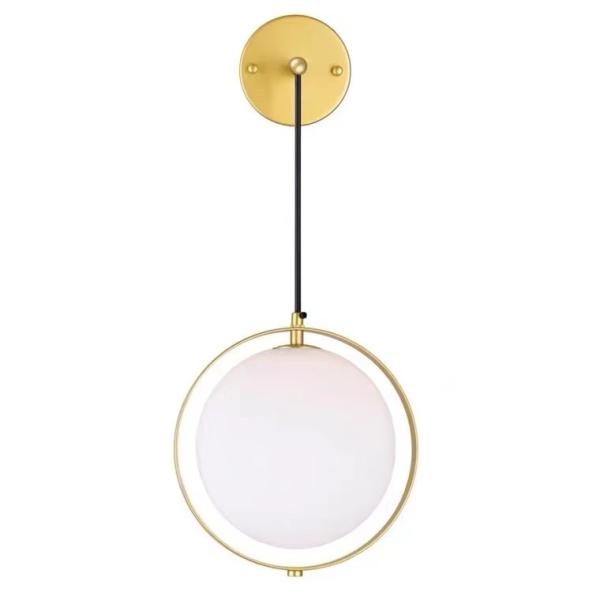 Minimalist gold and black led bedroom wall lights simple black led minimalist indoor Wall Lamp
