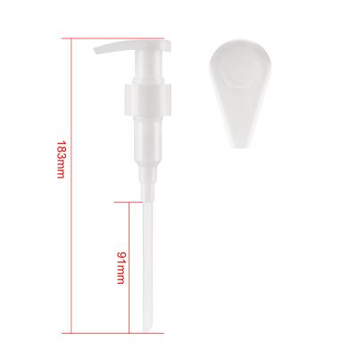 White Plastic Lotion Pump With Twist Lock Desige 24/410 1.2cc/t