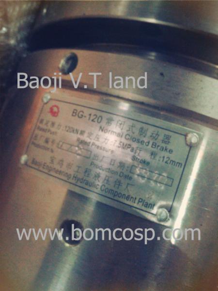 Baoji engineering hydraulic component plant KG75BG75 KG80BG80 KG75A BG-75B BG-120 Original