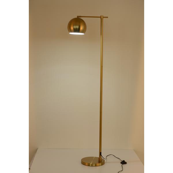 direct factory antique brass LED floor lamp eye protection work light office standing lamp hotel guest room light luxury