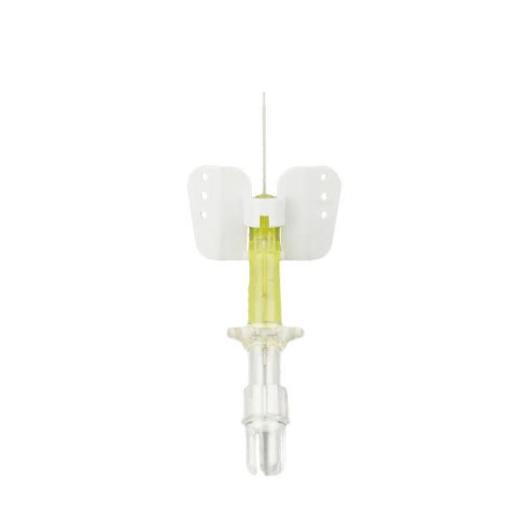 Ethylene Oxide Sterilization Medical IV Cannula With Wing Injection Port And Logo Printing