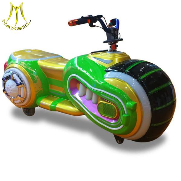 Hansel  plastic body with 2seats kids motorcycle ride amusement fun go carts for sales