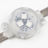 Diâmetro 3LEDs da luz 30mm do ponto do diodo emissor de luz SMD5050/tampa transparente IP67 dos PCes impermeável