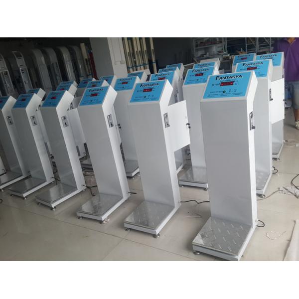 User-Friendly Coin-Operated Weight Measure Machine for Human Weight Range 8-200kg