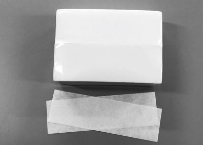 Convenient Depilatory Paper , Clear Wax Strips Viscose Polyester  Composition