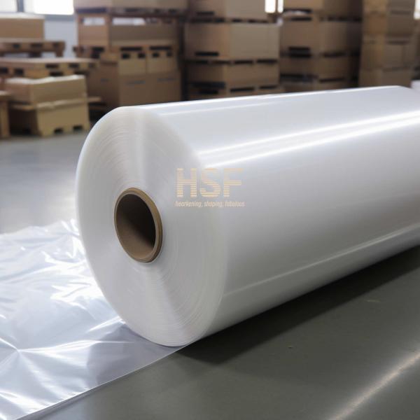 Scratch Resistant Industrial PE Self Adhesive Protection Film with 50μm Overall Thickness and 1500 mm Width