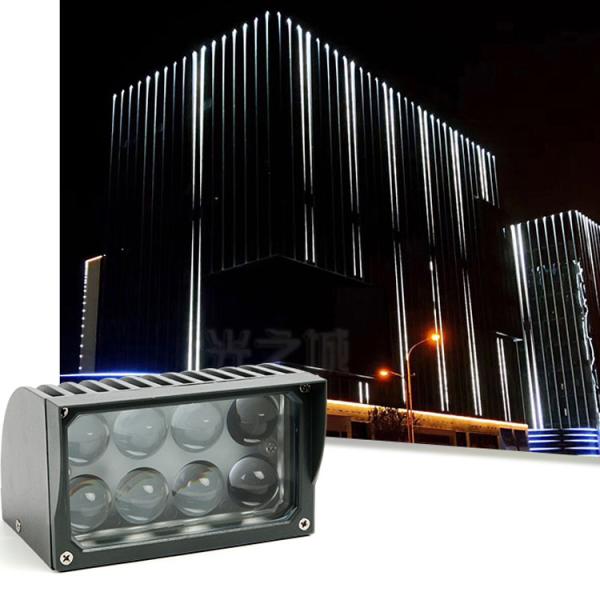 24W LED Beam Wall light spot light ultra long distance outdoor waterproof light column Roman column super bright outdoor