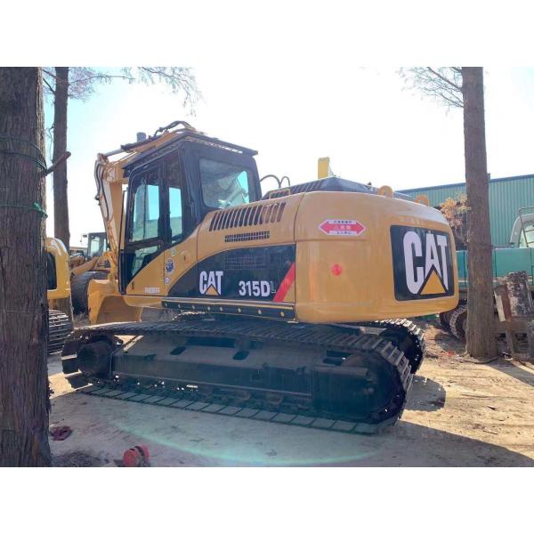 Original Japan Caterpillar 315D Second Hand Excavator Safety Operation