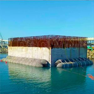 Coussins pneumatiques légers, coussin gonflable en caoutchouc marin de 0,8 m à 3,0 m de diamètre