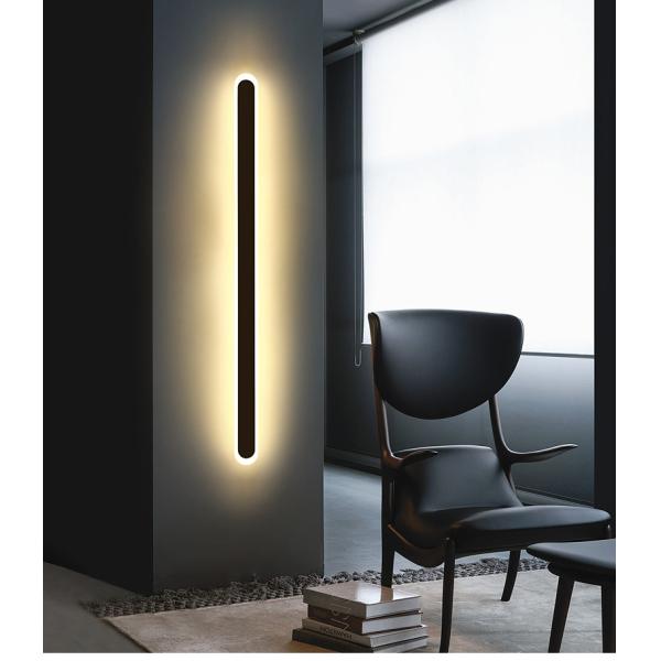 Home Nordic Wall Lamp Strip for Working Time of 30000 Hours in Modern Minimalist Style