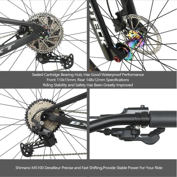 11Speed Full Carbon Fiber MTB Bikes Dual Suspension Mountain Bicycles