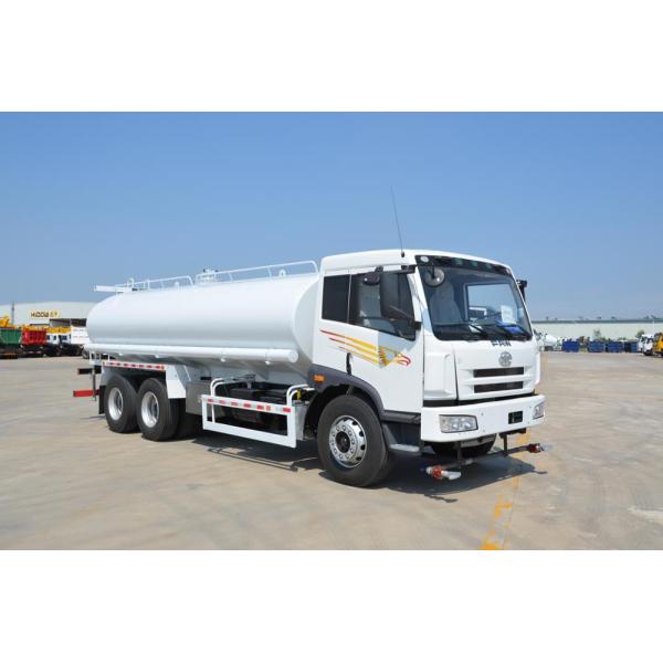 JIEFANG FAW J5M 6*4 Diesel Water Tanker Truck Euro 2 Volume 10001 - 15000L