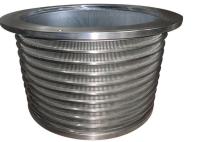O diâmetro interno 795mm da cesta da tela de fio da cunha do modelo de Voith SS23 entalhou 0.13mm/0.15mm