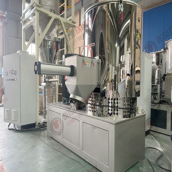 SHR-500L Plastic mineral powders heavy light calcium silica powder titanium dioxide powder mixer