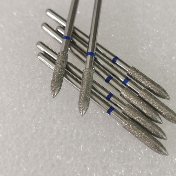 Customed 2-Layer Electroplated Diamond Low-Speed Burs For Dentistry