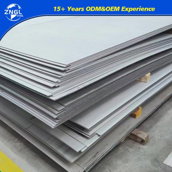 ZNGL-C003 0,5*1200*2400mm Plaque en acier inoxydable 304 304L 316 316L 321 310S 430 2b Ba 8K Miroir laminé à froid chaud